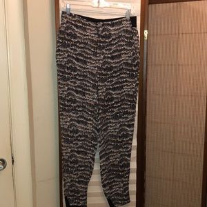 Rag & Bone silk jogger pant